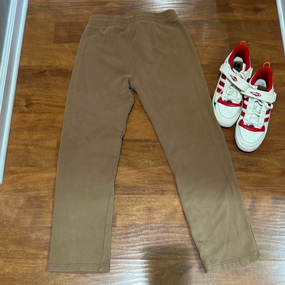 Abercrombie & Fitch Khaki Fleece Lined Pants - Picture 5 of 6